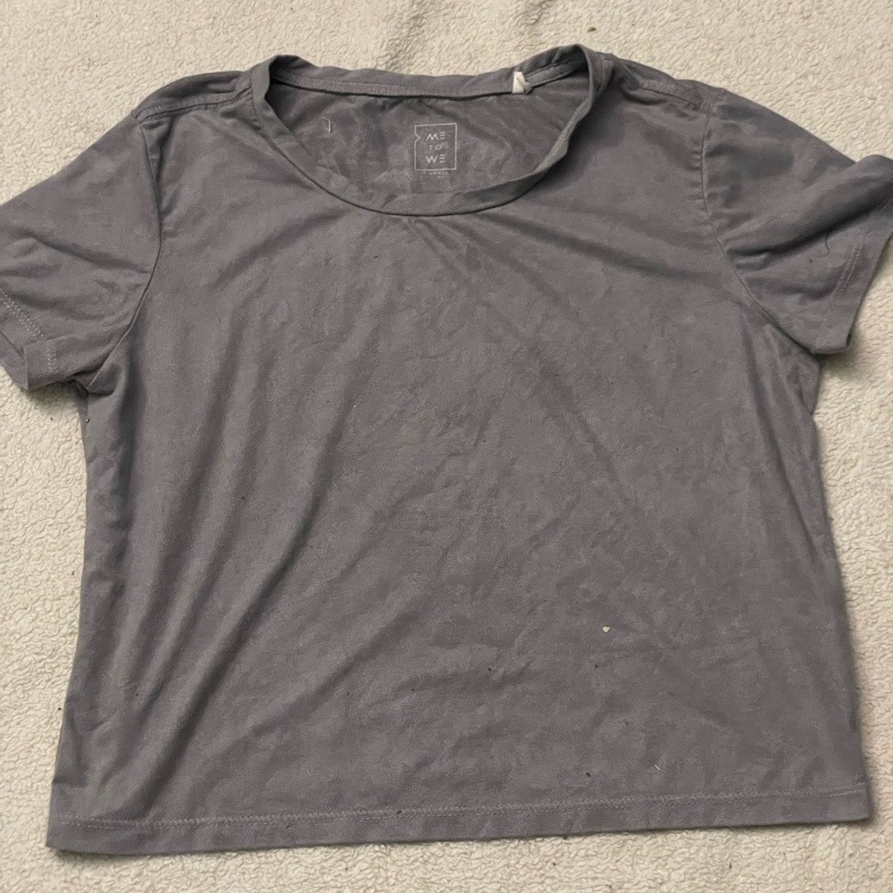 velvet gray tee